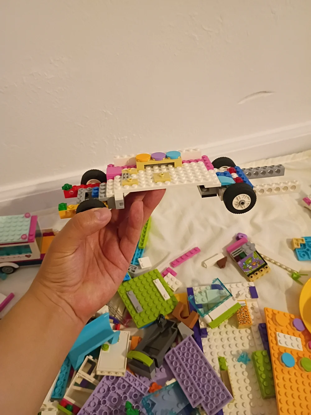 A lot of Legos.